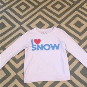 Chaser I 💙snow sweatshirt